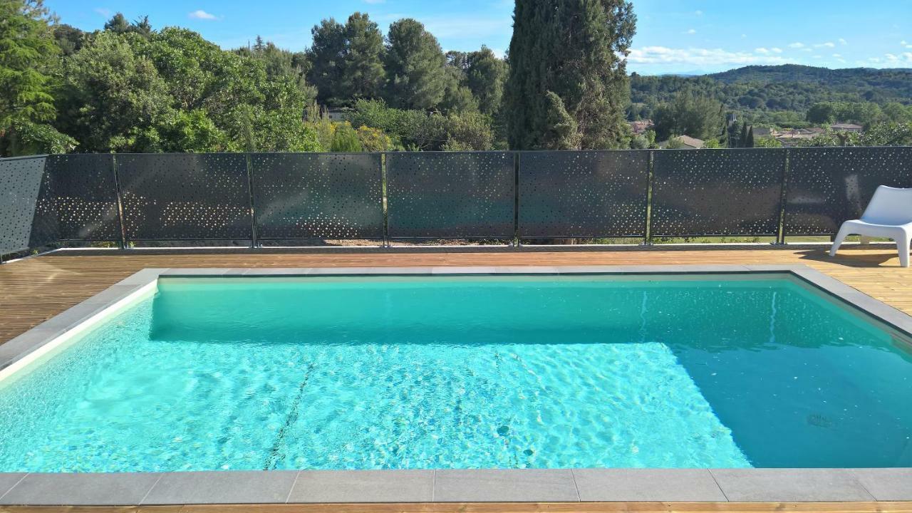 Villa Piscine Sud France Verzeille Exterior foto